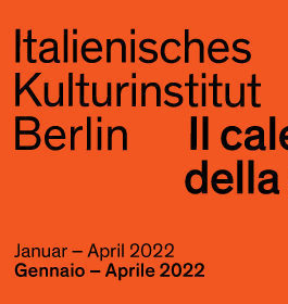 Vereinigung Deutsch-Italienischer Kulturgesellschaften_calendario_IIC-Berlino