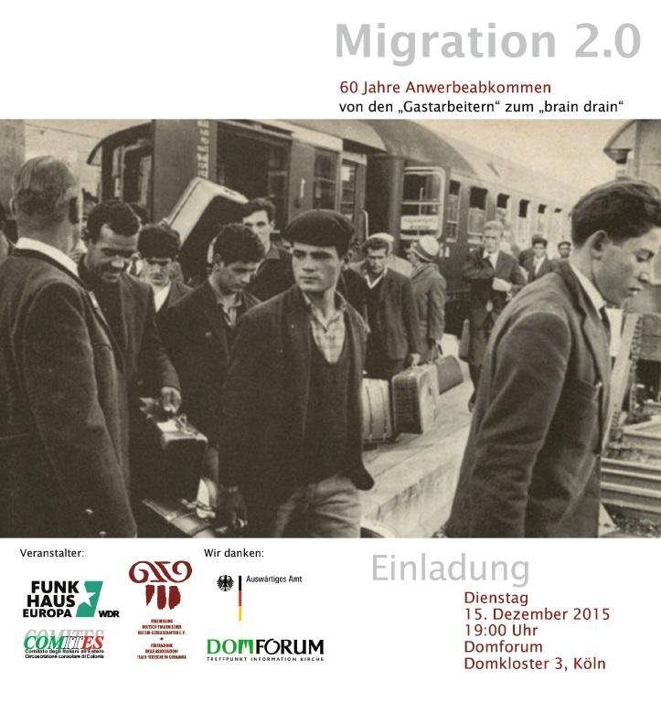 Vereinigung Deutsch-Italienischer Kultur-Gesellschaften_Migration_2.0_2015