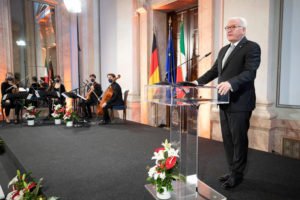 Vereinigung Deutsch-Italienischer Kultur-Gesellschaften_Steinmeier_Preisverleihung_kommunale_Zusammenarbeit