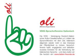 Vereinigung Deutsch-Italienischer Kultur-Gesellschaften_oli_Postkarte_Vorderseite