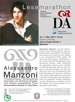 Vereinigung Deutsch-Italienischer Kultur-Gesellschaften e.V. (VDIG) - Lesemarathon Manzoni